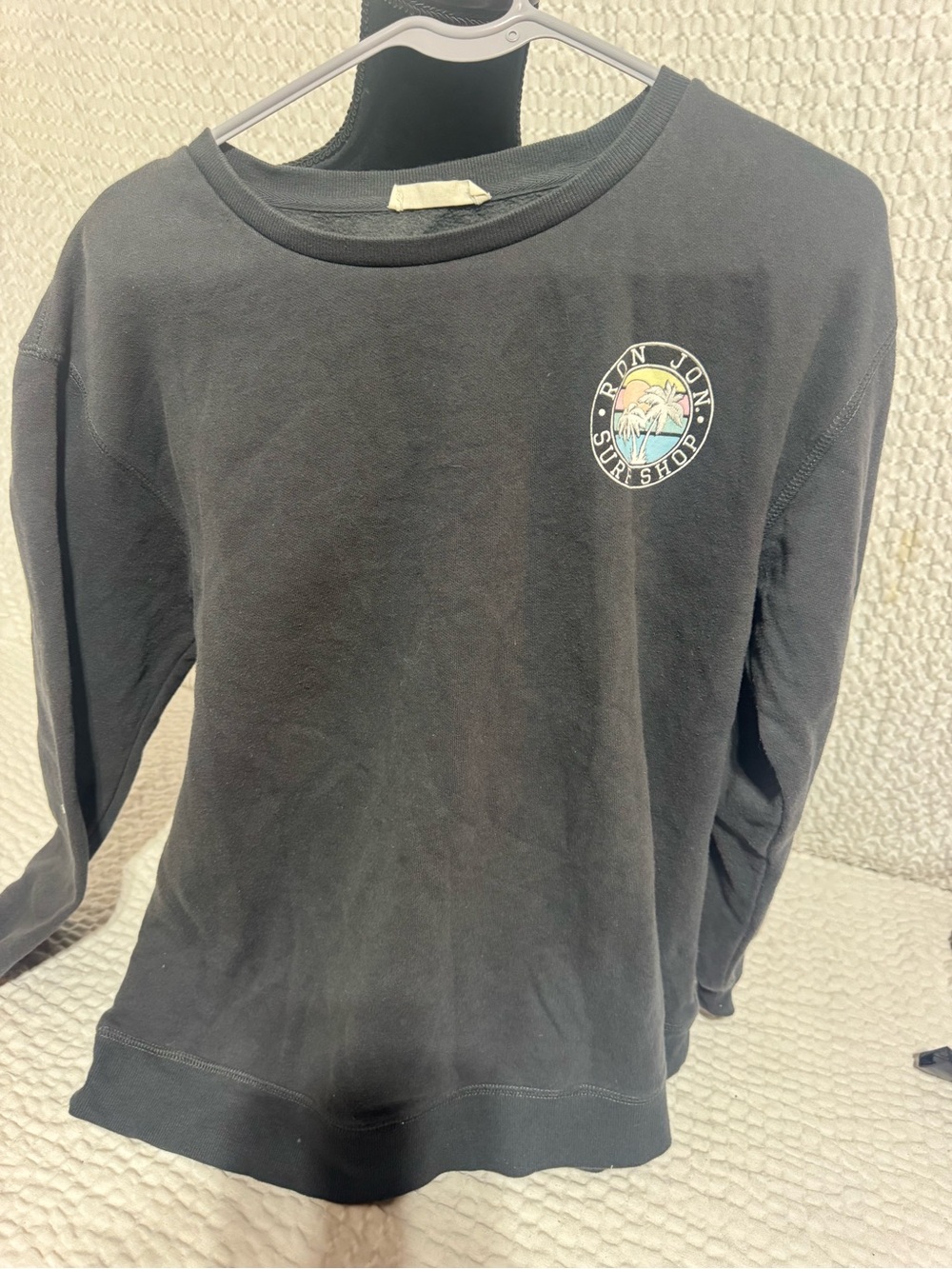 Ron Jon medium womens gray crew